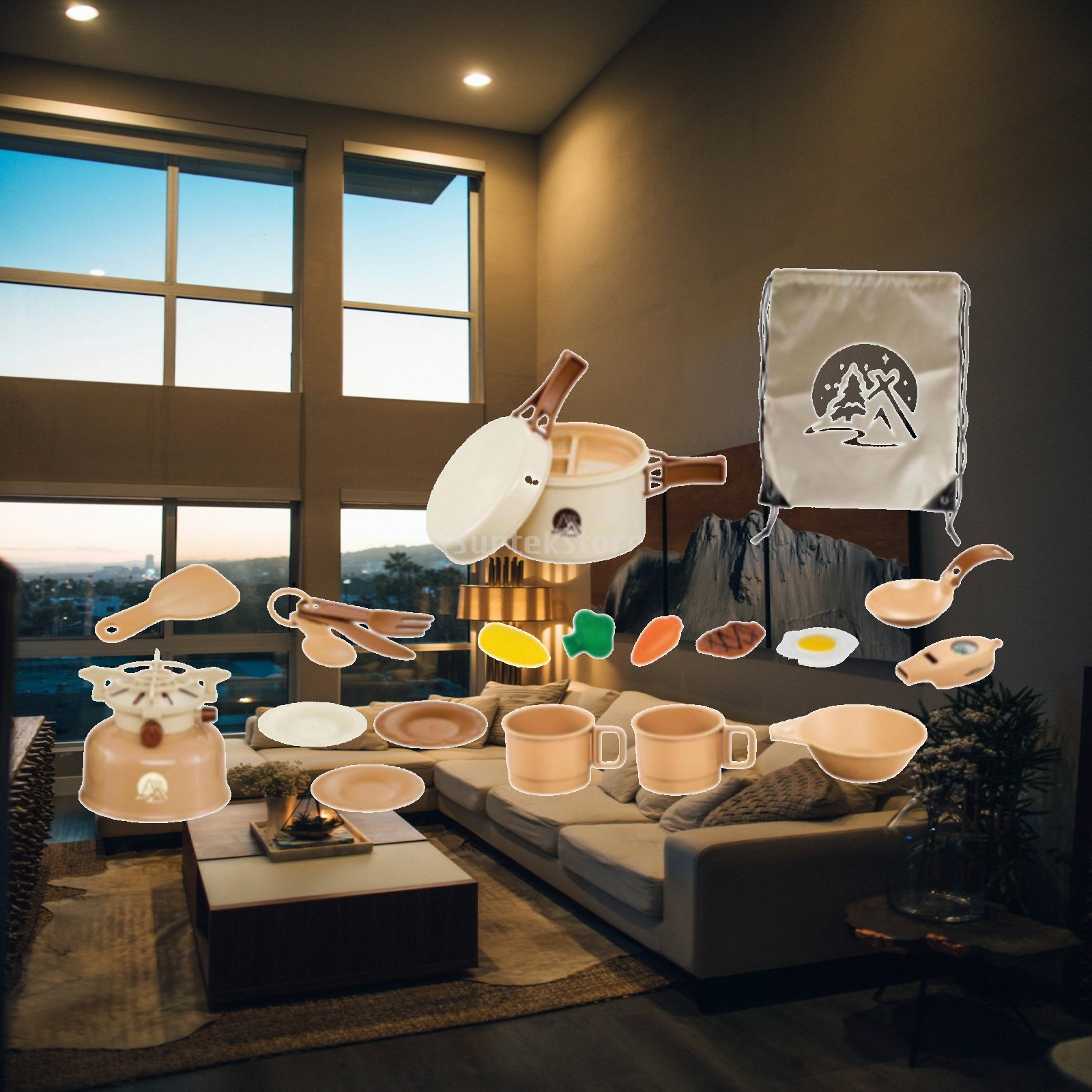 Camping Cooking Kids - Conjunto de Cozinha para Camping Infantil