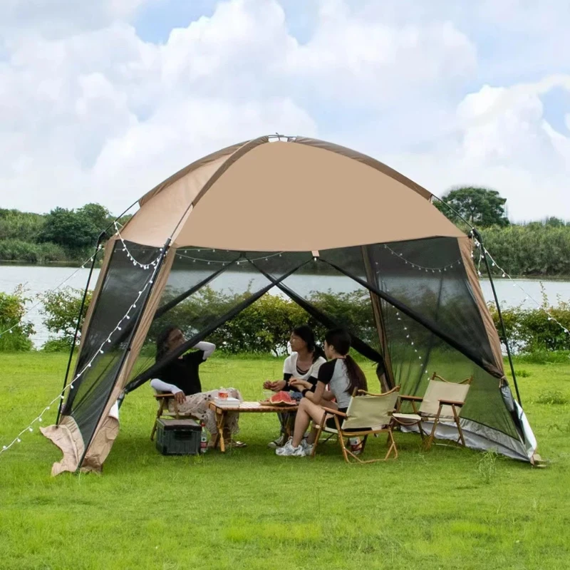 Camping Cooking Canopy - Tenda de acampamento com proteção solar,