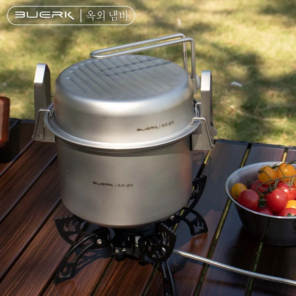 Camping Cooking Rice - Panela multifuncional para cozinhar e fritar,