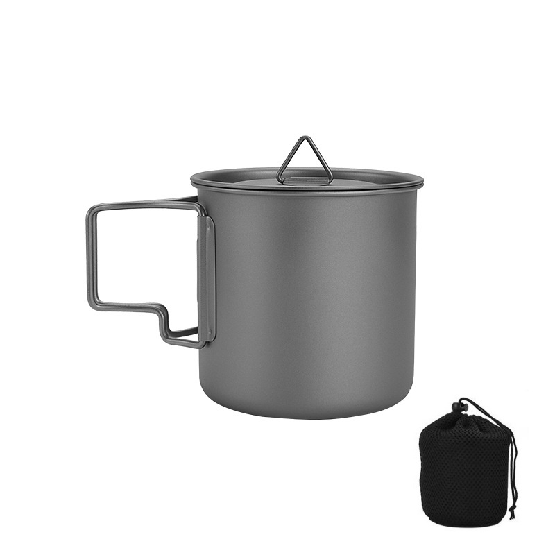 Caneca de Camping em Titânio c - Camping Cooking Survival avaliação e preço