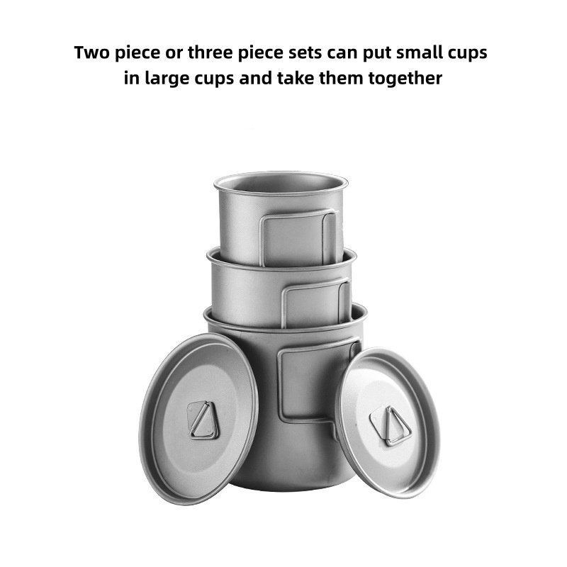 Caneca de Camping em Titânio c - Camping Cooking Survival avaliação e preço