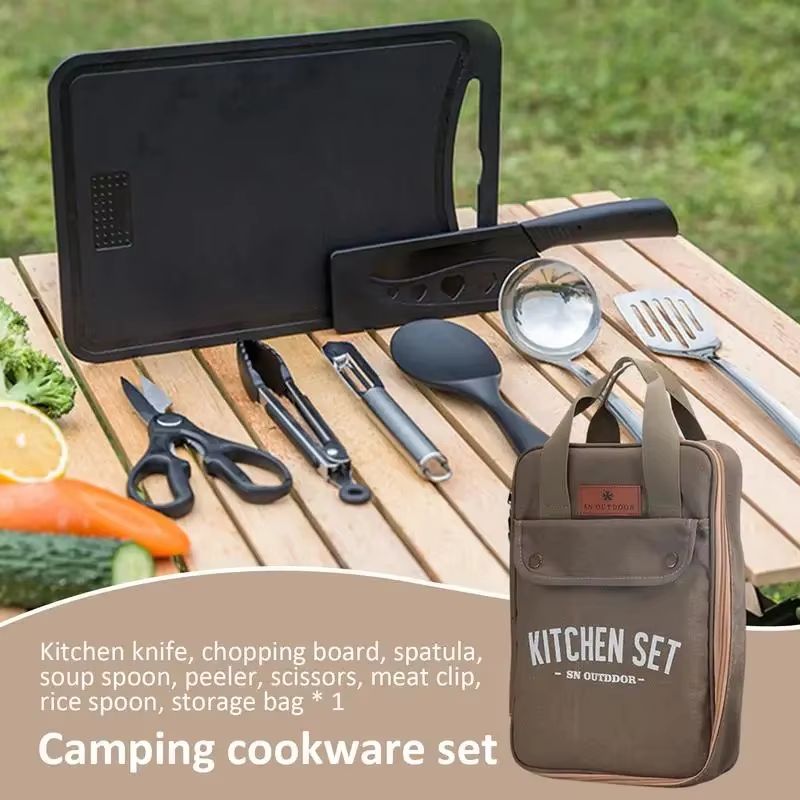Conjunto de Utensílios de Cozi - Camping Cooking Windscreen avaliação e preço