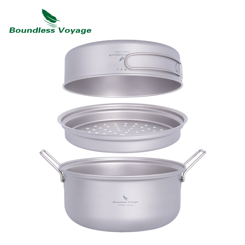 Boundless voyage titânio panel - Camping Cooking Rice avaliação e preço