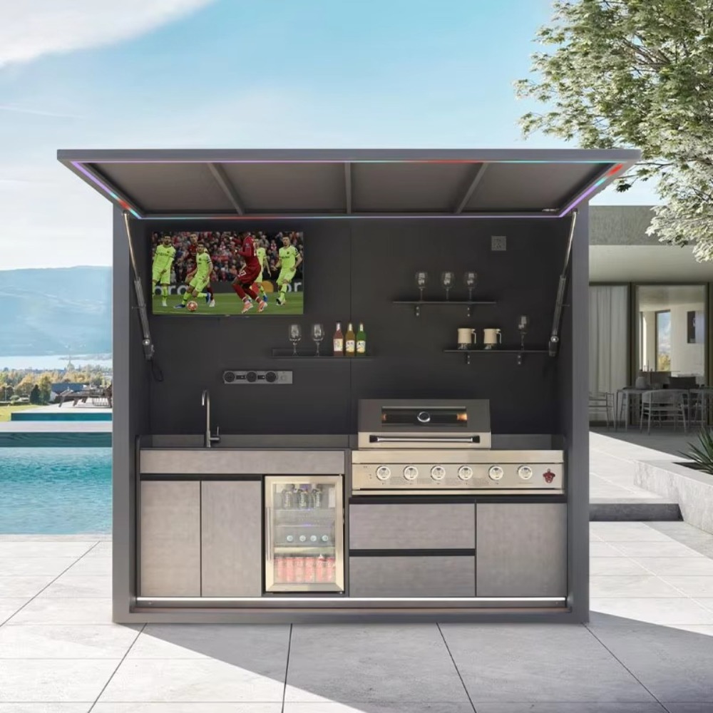 Armário de Cozinha para Churra - Camping Cooking Canopy avaliação e preço