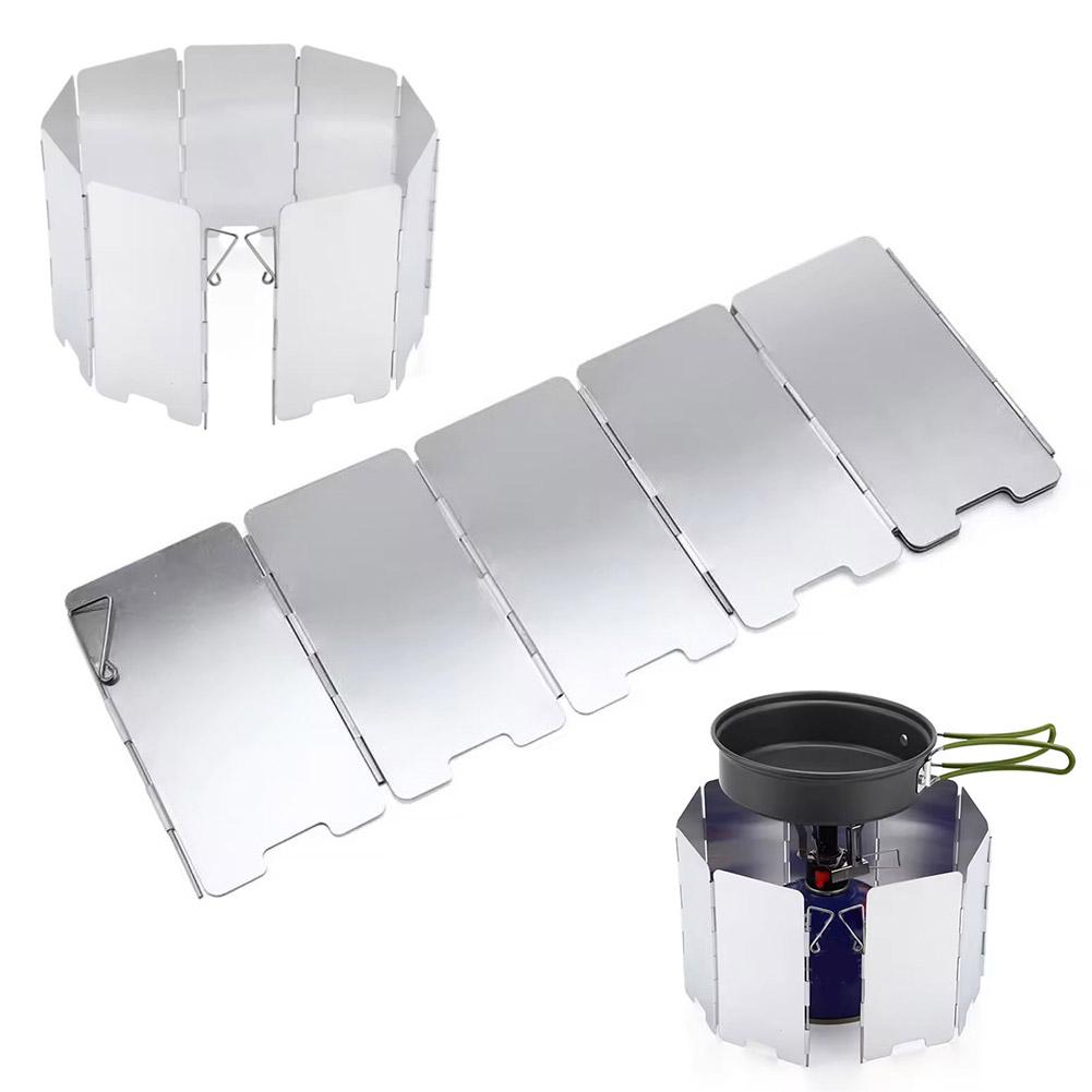 Escudo de vento dobrável ao ar - Camping Cooking Windscreen avaliação e preço