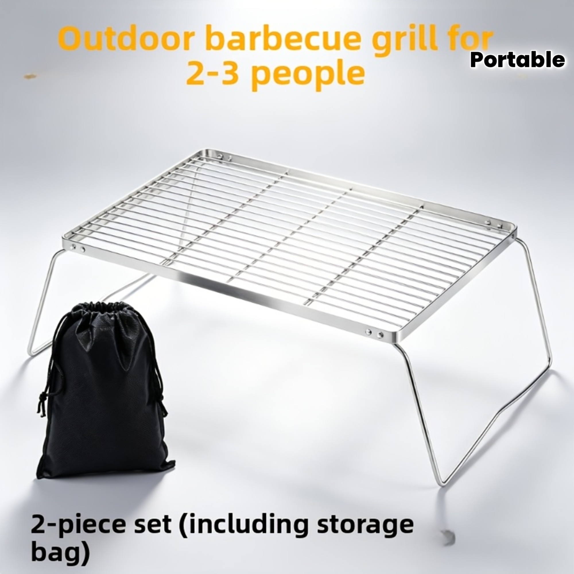 Suporte Portátil Dobrável de A - Camping Cooking Survival avaliação e preço