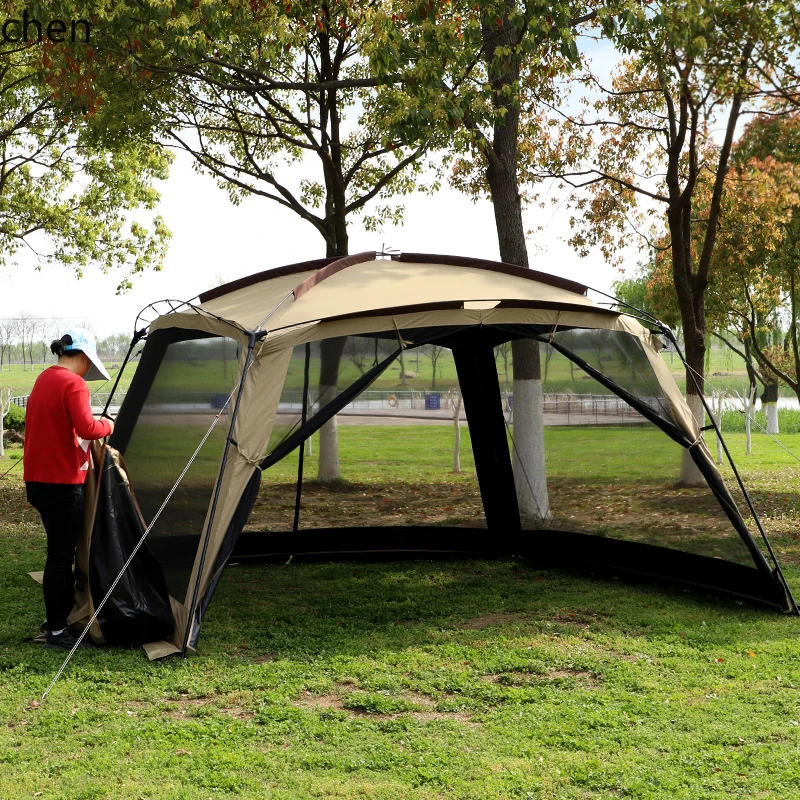 Tenda de Vinil para Cozinha ao - Camping Cooking Canopy avaliação e preço