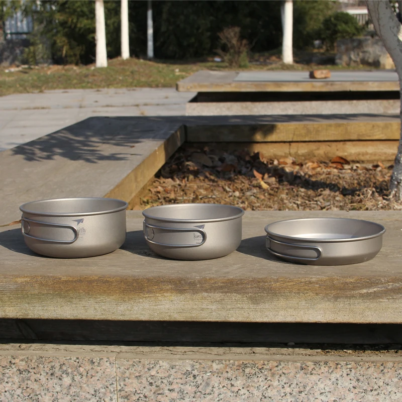 Keith-Titanium Cookware Set co - Camping Cooking Survival avaliação e preço