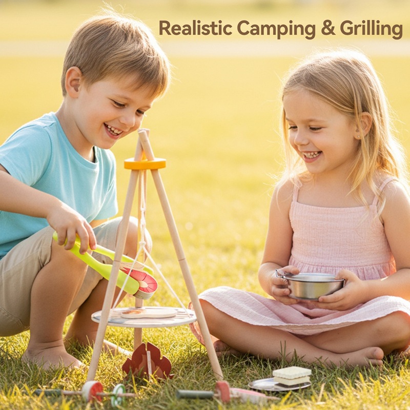 Conjunto de Brinquedos de Camp - Camping Cooking Kids avaliação e preço
