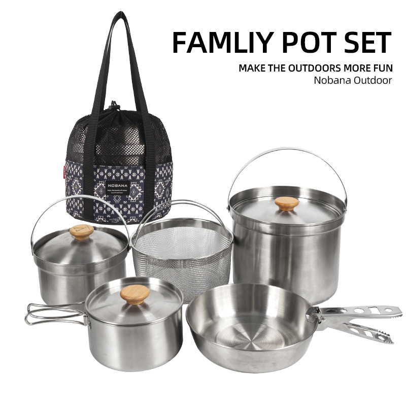 Nobana mais novo conjunto de p - Camping Cooking Rice avaliação e preço
