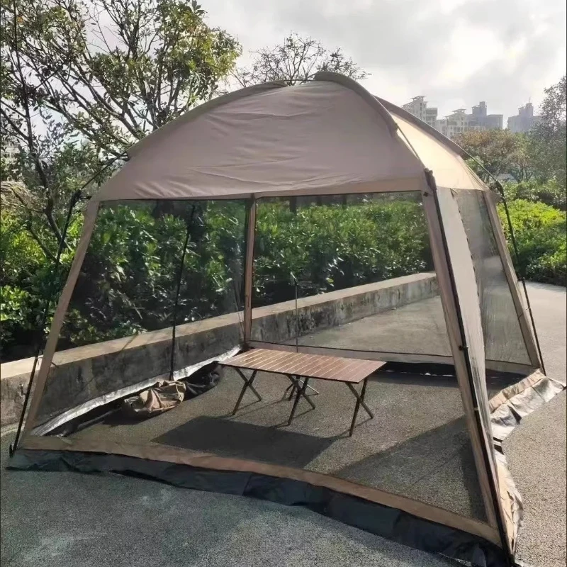 Tenda de acampamento com prote - Camping Cooking Canopy avaliação e preço