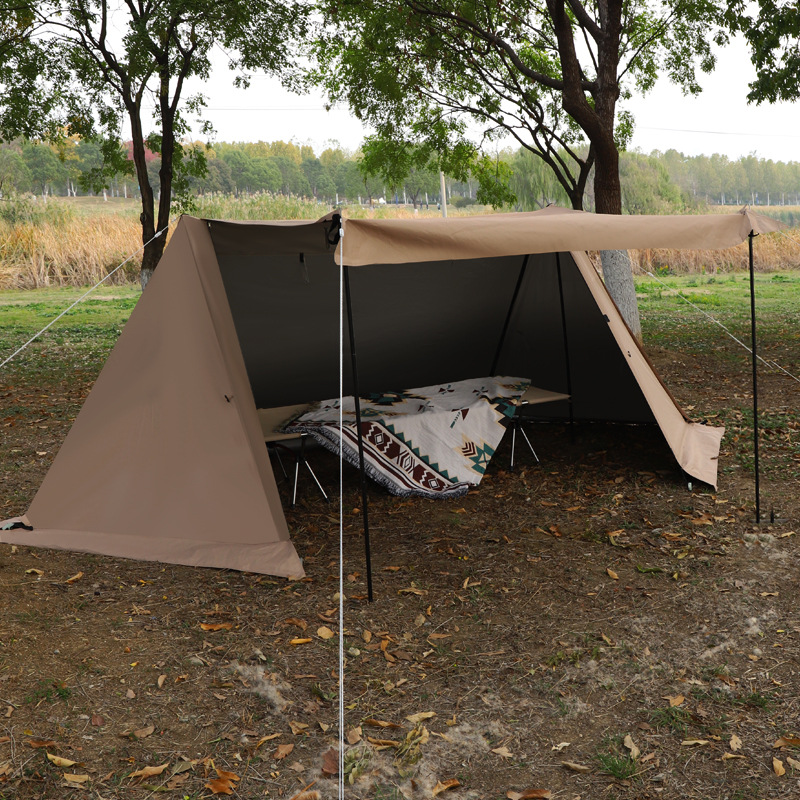 Toldo Duplo para Camping ao Ar - Camping Cooking Canopy avaliação e preço