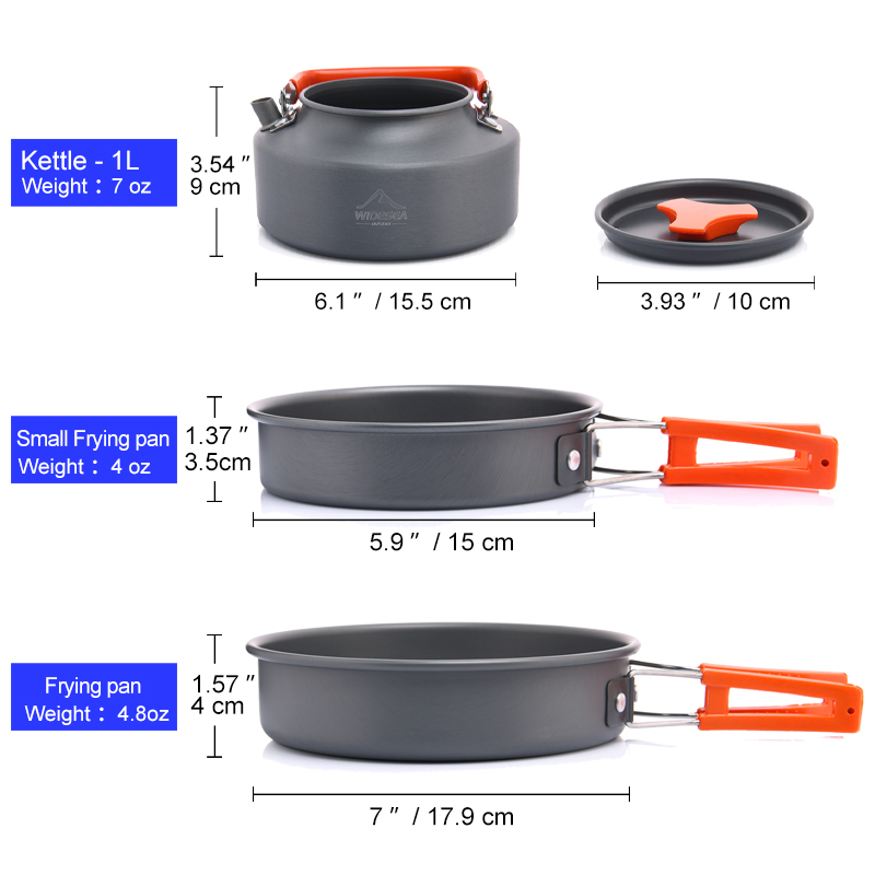Widesea conjunto de panelas pa - Camping Cooking Windscreen avaliação e preço