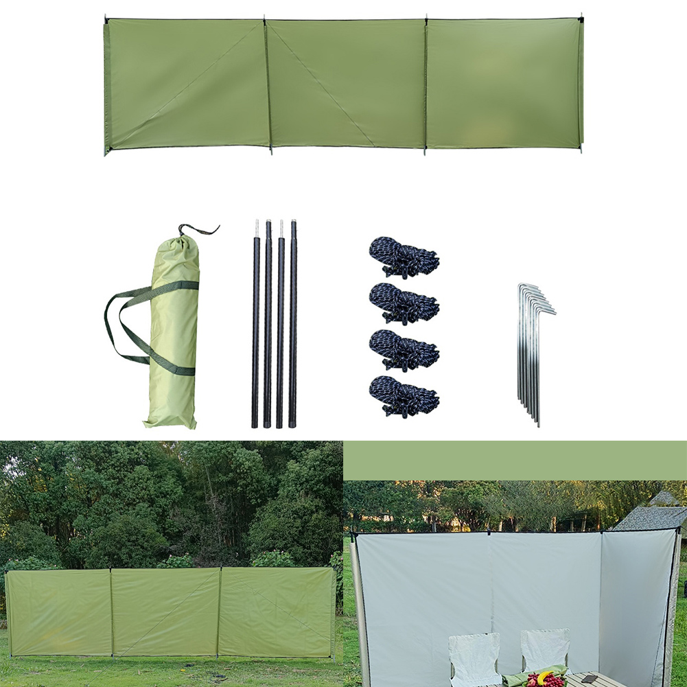 Extra-grande pano oxford fogão - Camping Cooking Windscreen avaliação e preço