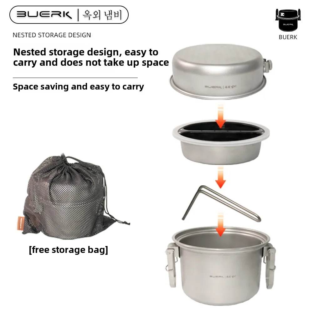 Panela multifuncional para coz - Camping Cooking Rice avaliação e preço
