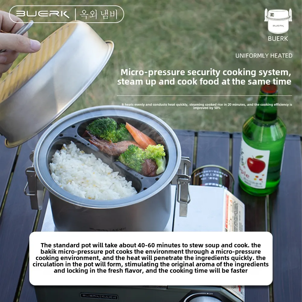Panela multifuncional para coz - Camping Cooking Rice avaliação e preço