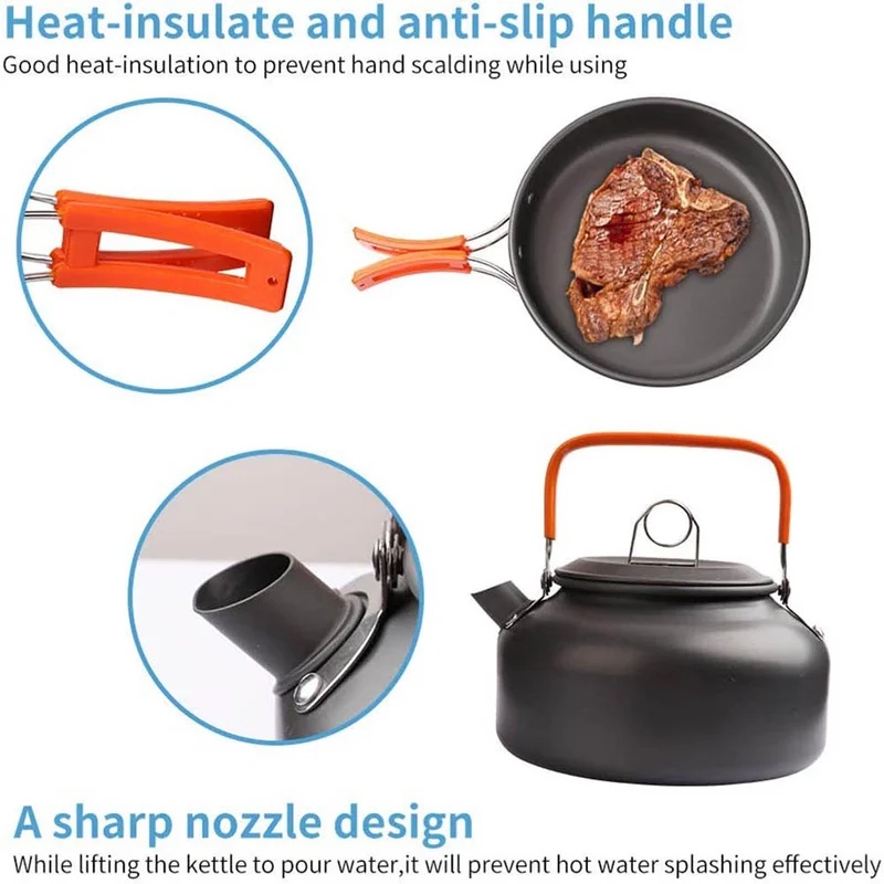 Conjunto de utensílios de cozi - Camping Cooking Rice avaliação e preço